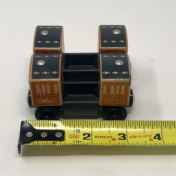 Thomas & Friends Annie & Clarabel Wood Train Cars Shining Time Station Set Of 2 - Picture 13 of 13